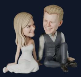 Wedding cake topper
