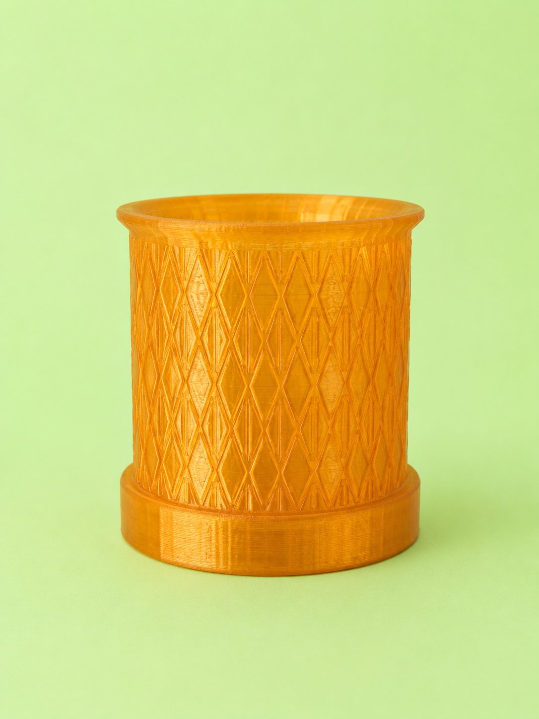 Custom 3D printed plant pot