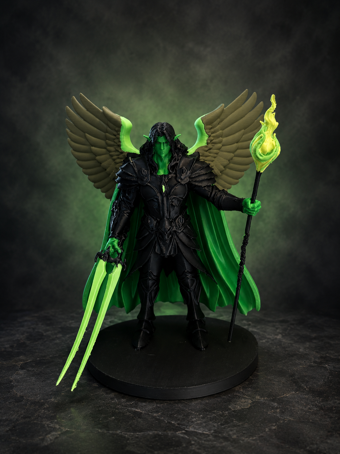 DND Warlock character figure